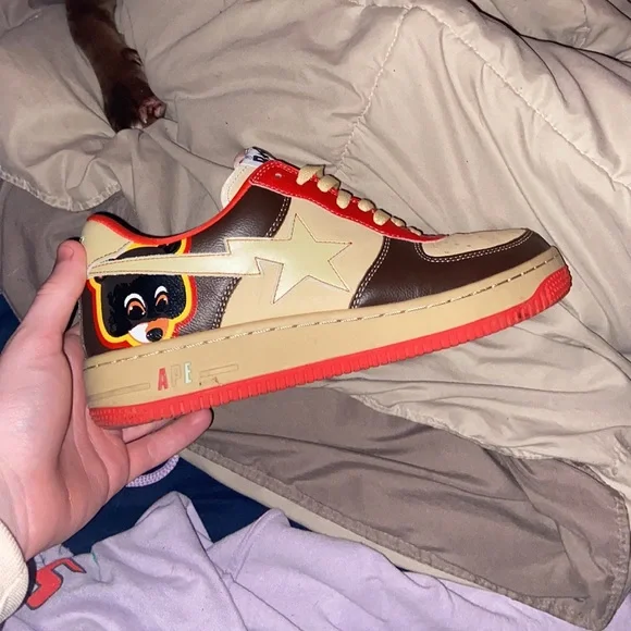 Kanye West Babin Apes Shoes Bape Sta Kanye Collab